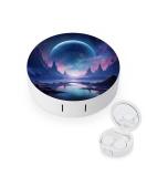 Purple Moon Contact Lens Travel Kit | Portable Cute Contact Box with Mirror for Daily Use - Shop Internationally - Buy Online on GoSupps.com