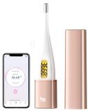 Intelligent Basal Thermometer for Ovulation & Fertility Tracking - femometer Vinca II Gold - Buy Online on GoSupps.com