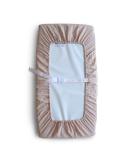 Mushie Extra Soft Muslin Fitted Changing Pad Cover | 100% Cotton | Breathable | Elastic Edges | 72x48x13cm | Blush - Buy Online on GoSupps.com