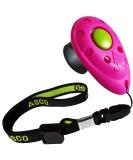 Asco Premium Finger Clicker for Dog & Cat Training | Elastic Hand Loop | Professional Training Clicker Pink AC08FA - Buy Online on GoSupps.com