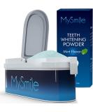 MySmile Teeth Whitening Powder - Enamel Safe Whitening Toothpaste for Effective Stain Removal from Coffee, Smoking, Wine - Buy Online on GoSupps.com