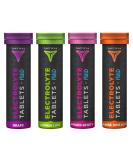 Fluid Tactical- Effervescent Hydration Tablets, Electrolyte Replacement & Dehydration Prevention, 4 Tubes (Variety) - Buy Online on GoSupps.com