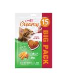 Catit Creamy liquid lick paste for cats with chicken and lamb 15 x 10g - Buy Online on GoSupps.com