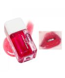 Fujiuia Glossy Lip Gloss - Strawberry Red 0.10 Fl Oz | Long Lasting Hydrating Liquid Lipstick for Women - Buy Online on GoSupps.com
