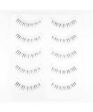 DAODER Natural Bottom Lashes - 5 Pairs Wispy Lower False Eyelashes (6mm) - Clear Band, Daring Style - Buy Online on GoSupps.com