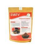 SVATV Hibiscus Powder | Natural Sabdariffa & Rosa Sinensis for Hair & Skin | 227g (8oz) | Controls Hair Problems for Men & Women - Buy Online on GoSupps.com