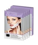 V Mask Double Chin Reducer & Slimming Mask | Chin Up Contour Lifting Firming Mask | Moisturizing All Night Silicone V-Line Lifting Patches (4 in 1) - Buy Online on GoSupps.com