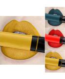 Kilshye Liquid Lipstick Blue Moisturizing Lipgloss High Pigment Lip Cream - C-Yellow 17# | Women's Velvet Lips Glaze Makeup - Buy Online on GoSupps.com