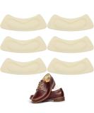 PROUSKY Heel Cushion Inserts - 6 Pieces, Self-Adhesive Shoe Pads for Loose Shoes - Anti-Slip Heel Grips and Blister Protectors for Women Men- Beige, One Size - Buy Online on GoSupps.com