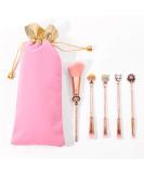 Buy 5-Piece Demon Slayer Make-Up Brush Set with Pink Bag | Anime Foundation Blush Eye Shadow & More - Buy Online on GoSupps.com