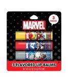 Shop Taste Beauty Marvel Comic Book Themed 3-Piece Lip Balm Variety Pack | Flavored & Fun International Shipping - Buy Online on GoSupps.com