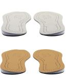 Buy 2 Pairs Leather O/X Leg Orthopedic Insoles - Heel Inserts & Wedge Knee Pads for Men & Women | Corrective Pronation & Supination Support (Size 35-36 - Buy Online on GoSupps.com