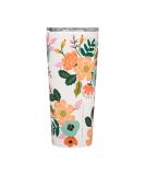Corkcicle Tumbler Rifle Paper Co. Triple Insulated Stainless Steel Travel Mug, BPA Free, Keeps Beverages Cold for 9 Hours and Hot for 3 Hours, 24 oz,Gloss Cream Lively Floral - Buy Online on GoSupps.com