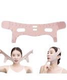 Double Chin Reducer - High-Elastic V-Line Lifting Strap for Breathable Skin Tightening & Sculpting - Reusable Face Lift Sleep Strap - Buy Online on GoSupps.com
