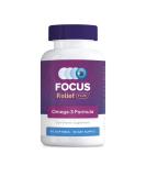 Focus Relief Plus Dry Eye Formula (90 ct) - Omega 3 Supplement for Dry Eye Relief - Buy Online on GoSupps.com