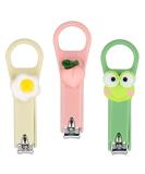 Leikedun Kids Nail Clippers Set - Sharp 3-Piece Set for Women, Girls, and Children - Buy Online on GoSupps.com