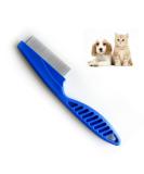 Zenvaly Pet Flea Comb - Effective Tear Stain & Lice Remover for Cats & Dogs - Blue | International Shipping Available - Buy Online on GoSupps.com