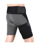 Adjustable Thigh Bandage & Compression Support | Neoprene Hip Belt for Knee Tendon Sciatic Pain Relief - Unisex - Buy Online on GoSupps.com