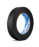 KIWIHUB Black Painters Tape 1 inch x 60 Yards - Medium Adhesive Masking Tape for Painting Labeling DIY Crafting Decoration and School Projects 1  60 yards Black 1 - Buy Online on GoSupps.com