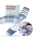 20pcs Stainless Steel Candle Wick Holders - Metal Centering Devices for DIY Candle Making - Buy Online on GoSupps.com