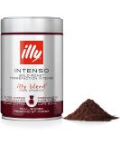 illy Coffee Intenso Filter Coffee Dark Roast Made From 100% Arabica 250g Intenso Dark Roast Cafetiere Grind - Buy Online on GoSupps.com