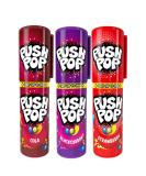 Push Pop Lollipop Variety Pack Assorted Flavours: Strawberry Blackcurrant Cola | Mixed Flavours | Party Sweets Bulk (3 Random Mixed Flavours) Random Mixed Flavours 3 - Buy Online on GoSupps.com