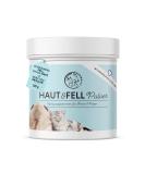 Annimally Haut & Fell Powder for Dogs & Cats | Promotes Healthy Coat Reduces Hair Loss | Biotin Zinc Brewer's Yeast & Spirulina - Buy Online on GoSupps.com