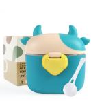 Aolso Baby Formula Dispenser Pot with Sealed Cover and Spoon - 230g Milk Powder Container (Green) - Buy Online on GoSupps.com