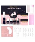 Mellucci Lash Lift & Brow Lamination Kit - Easy DIY Eyelash Perm Long-Lasting Salon Results Complete Instructions - Buy Online on GoSupps.com