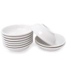 Honbay 10PCS Plastic White Round Watercolor Paint Palette - Small Dipping Bowls for Painting and Cooking - Buy Online on GoSupps.com