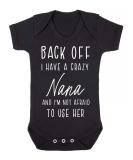 Crazy Nana Protected BBY7 Baby Grow Vest 0-3 Months Black - Miammo - Buy Online on GoSupps.com