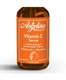 Vitamin C Serum for Face - Anti-Aging Hyaluronic Acid Vitamin E Reduces Fine Lines & Age Spots Boosts Collagen - 1 Fl Oz - Buy Online on GoSupps.com