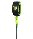 Creatures of Leisure Reliance Pro 6'0 Shortboard Leash - Black Lime - Buy Online on GoSupps.com