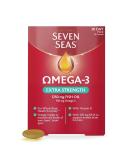 Seven Seas Omega-3 Fish Oil Extra Strength One-A-Day with Vitamin D - 30 High Strength Tablets - Buy Online on GoSupps.com