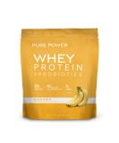 Dr. Mercola Pure Power Whey Gusset - Banana Flavor 22 Servings Non-GMO Gluten-Free Soy-Free - International Shipping Available - Buy Online on GoSupps.com