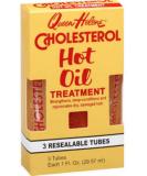 Para Laboratories Queen Helene Cholesterol Hot Oil Treatment in Resealable Tubes  3 - 1 fl oz (29.57 ml) tubes - Buy Online on GoSupps.com