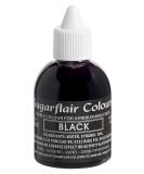 Sugarflair Black Edible Airbrush Colour - Edible Food Colouring Airbrush Paint for Cakes Cupcakes Icing and Cake Decorations - 60ml - Buy Online on GoSupps.com