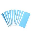 Tape In Hair Extension Tape Replacement - 120 Double-Sided Tabs (4cm x 0.8cm) - Blue | Best for Secure Long-Lasting Extensions - Buy Online on GoSupps.com
