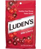 Ludens Throat Drops Wild Cherry - Soothing Relief for Sore Throats | Fast International Shipping - Buy Online on GoSupps.com