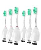 Pisonicleara Replacement Toothbrush Heads (6 Pack) - Compatible with Philips Sonicare E-Series HX7022/66 - Essence CleanCare Elite Advance Xtreme Brush Refill - Buy Online on GoSupps.com