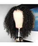Mongolian Curly Lace Front Wig 13x4 HD Human Hair 180% Density 14inch - Best Selling Deep Kinky Curly Wig for Black Women - Buy Online on GoSupps.com