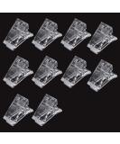SKEMIX Nail Tips Clip for Polygel Nail Extension - Manicure Tool for UV LED Builder, Quick & Easy Polygel Form Clamps - Buy Online on GoSupps.com