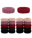 Niaciswe 20-Piece Thick Cotton Ponytail Holders | Seamless Hair Ties for Women | Durable Rubber Hair Ties for All Hair Types - Buy Online on GoSupps.com