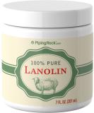 Lanolin Cream | 7 fl oz | 100% Pure | By Piping Rock - Buy Online on GoSupps.com