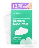 GLAM UP Spotless Nose Patch XL Hydrocolloid Coverage for Nose Pores  Pimples  Zits and Oil - Overnight Strong Waterproof to Absorb Blackheads & Acne Gunk Nose Strip  and Calm Treatment with Tea Tree (12 Patches) - Buy Online on GoSupps.com