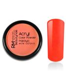 Acrylic Color Powder - Papaya Orange Nail Design | RM Beautynails 10g - International Shipping - Buy Online on GoSupps.com