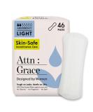 Attn: Grace Panty Liners for Women - 46 Breathable Liners for Light Incontinence & Postpartum - Plant-Based Odor Control Chemical-Free - Buy Online on GoSupps.com