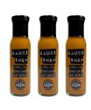 Sauce Shop - Carolina Mustard BBQ Sauce Pack of 3 - Natural Ingredients. Vegan-Friendly - 3x 255g jars - Buy Online on GoSupps.com