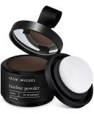 Leon Miguel Approach Powder - Waterproof Hair Concealer for Men & Women | Invisible Hair Makeup | 4G Brown - Perfect for Hairline Compression - Buy Online on GoSupps.com