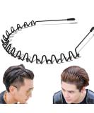 Vrose Flosi Metal Hair Bands for Men and Women - Non Slip Headbands for Makeup, Skincare, and Sports - Wavy Spring Wire Hair Band - Buy Online on GoSupps.com